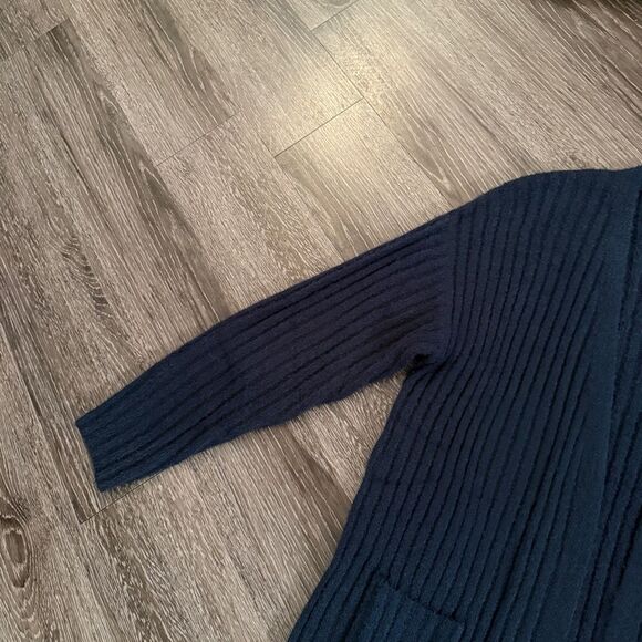 Mersea Chalet Ribbed Duster Oxford Blue - Picture 3 of 6